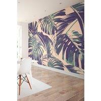 Misty Mountain Lake Wall Mural