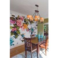 Hummingbird Garden Wall Mural