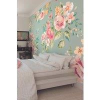 Flowery Wall Mural