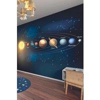 Planets Matt Smooth Paste the Wall Mural 350cm wide x 280cm high