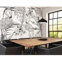 Paradise Flamingo Wall Mural