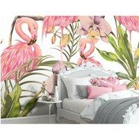 Paradise Flamingo Wall Mural