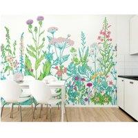 Botanical Fleur Wall Mural