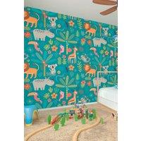 Jungle Animals Wall Mural