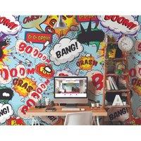 Comic Pop Wall Mural