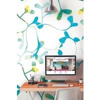 Watercolour Petals Wall Mural