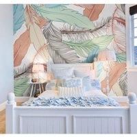 Oversized Feathers Multi Matt Smooth Paste the Wall Mural 350cm wide x 280cm high
