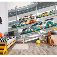 Sports Cars Wall Mural