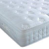 Bedmaster Anti Bed Bug 1500 Pocket Sprung Foam Pillow Top Mattress in White | Size: Double