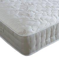 Bedmaster Milk Vitality Pocket Sprung Memory Foam Mattress in Light Beige | Size: King