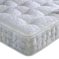 Bedmaster Miracle Pocket Sprung Wool Mattress in White | Size: King