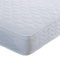 Bedmaster Tuscany Orthopaedic Coil Spring Mattress in White | Size: Small Double