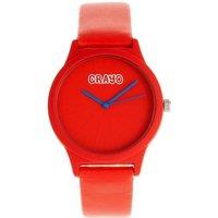 Crayo Splat Unisex Watch in Red