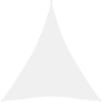 Sunshade Sail Oxford Fabric Triangular 5x6x6 m White