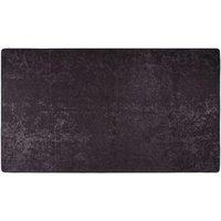 Berkfield Home Rug Washable 190x300 cm Anthracite Anti Slip in Black | Size: 100 cm diameter