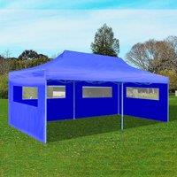 Berkfield Home Blue Foldable Pop-up Party Tent 3 x 6 m