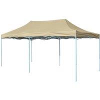 Berkfield Home Foldable Tent Pop-Up 3x6 m Cream White