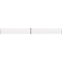 Patio Retractable Side Awning 140x1200 cm Cream