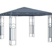 Berkfield Home Gazebo 300x300 cm Anthracite in Black