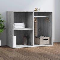 Berkfield Home Dressing Cabinet Grey Sonoma 80x40x65 cm Engineered Wood | Size: 80 x 40 x 65 cm