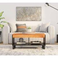 Coffee Table 90x50x40 cm Solid Wood Acacia