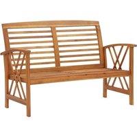 Garden Bench 119 cm Solid Acacia Wood