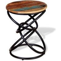 End Table Solid Reclaimed Wood