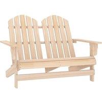 2-Seater Garden Adirondack Chair Solid Fir Wood