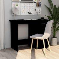 Berkfield Home Desk Black 100x50x76 cm Engineered Wood | Size: 100 x 50 x 76 cm