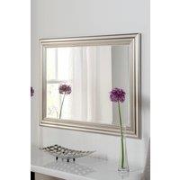 Silvery Champagne Rectangular Mirror 75x60cm