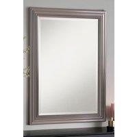 Yearn Dark Chrome Wall Mirror 128.5x105.5cm
