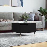 Berkfield Home Coffee Table Black 55x55x36.5 cm Engineered Wood