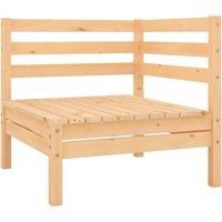 Garden Corner Sofa Solid Wood Pine
