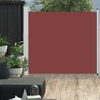 Berkfield Home Patio Retractable Side Awning 170x300 cm Brown