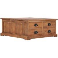 Coffee Table 68x68x30 cm Solid Teak Wood