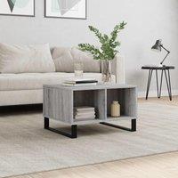 Berkfield Home Coffee Table Grey Sonoma 60x50x36.5 cm Engineered Wood