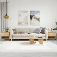 Berkfield Home Coffee Tables 2 pcs Sonoma Oak 50x46x50 cm Engineered Wood in Brown | Size: 50 x 46 x 50 cm