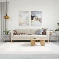 Berkfield Home Coffee Tables 2 pcs Grey Sonoma 50x50x40 cm Engineered Wood | Size: 50 x 50 x 40 cm