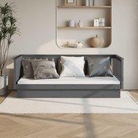 Berkfield Home Day Bed Grey 80x200 cm Solid Wood Pine
