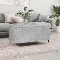 Berkfield Home Coffee Table Concrete Grey 90x44.5x45 cm Engineered Wood