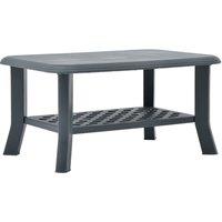 Berkfield Home Coffee Table Green 90x60x46 cm Plastic | Size: 90 x 60 x 46 cm