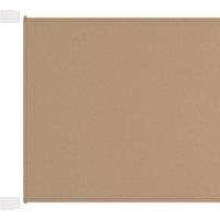 Vertical Awning Taupe 60x1200 cm Oxford Fabric