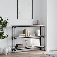 Berkfield Home Console Table Grey Sonoma 100x22.5x75 cm Engineered Wood