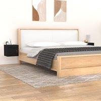 Berkfield Home Wall Cabinets 2 pcs Black 31.5x30x30 cm Solid Wood Pine