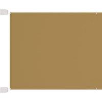 Vertical Awning Beige 60x800 cm Oxford Fabric