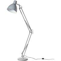 ValueLights Pikton Grey Floor Lamp