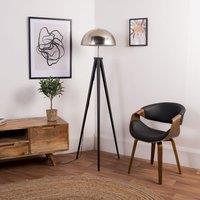 ValueLights Horvit Black Floor Lamp