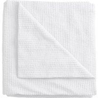 Helena Springfield 'Pure Matelasse' Cotton Throw in White | Size: 150 cm x 200 cm