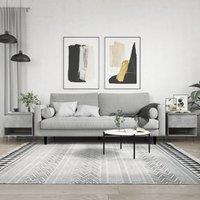Berkfield Home Coffee Tables 2 pcs Concrete Grey 50x46x50 cm Engineered Wood | Size: 50 x 46 x 50 cm