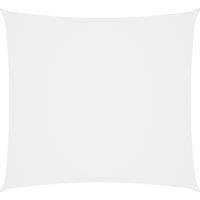 Berkfield Home Sunshade Sail Oxford Fabric Square 4x4 m White